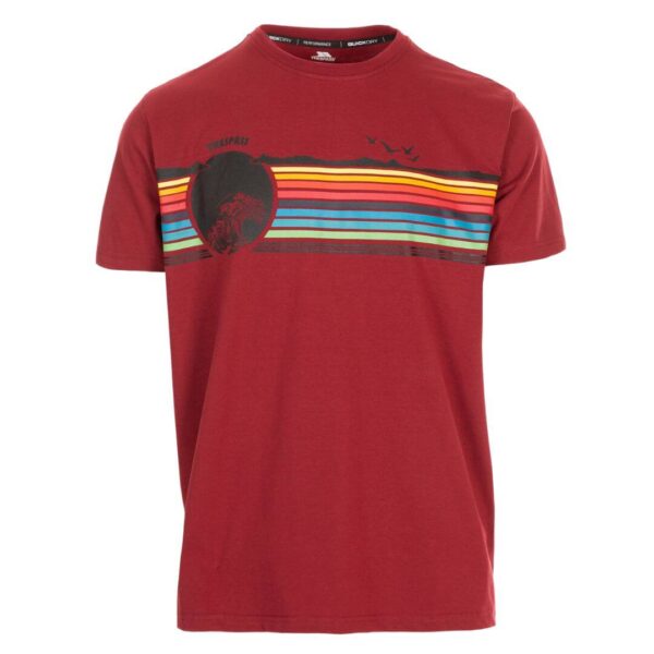 T-shirt til herre - Lakehouse - Rød
