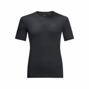 T-shirt til herre  -  Jack Wolfskin Tech T M  -  Sort