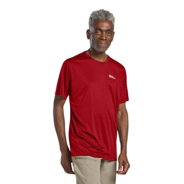 T-shirt til herre  -  Jack Wolfskin Tech T  -  Rød - Image 4