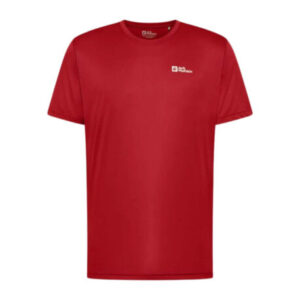 T-shirt til herre  -  Jack Wolfskin Tech T  -  Rød