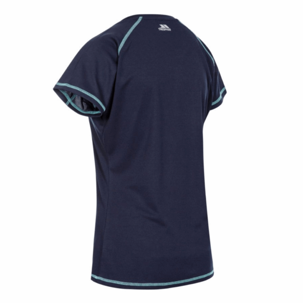T-shirt til kvinder - Trespass Viktoria - Blå - Image 3