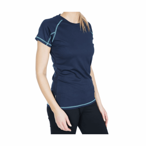 T-shirt til kvinder - Trespass Viktoria - Blå - Image 6