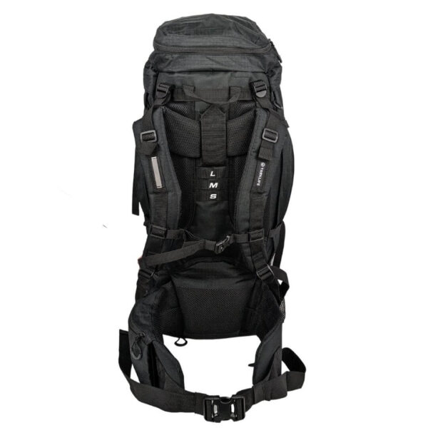 Vandrerygsæk - Treklife Backpacker 65L - Sort - Image 5