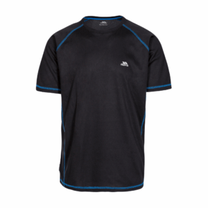 T-shirt til mænd - Trespass Albert - Sort