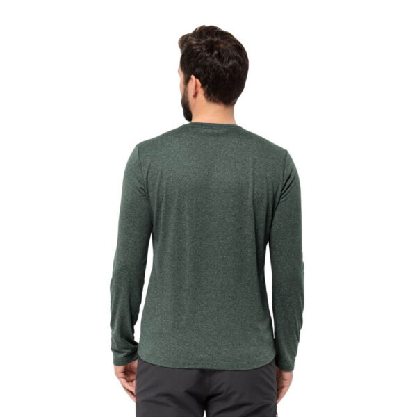 Trøje til herre  -  Jack Wolfskin Sky Thermal LS T M  -  Mørkegrøn - Image 3