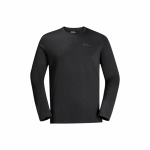 Trøje til herre  -  Jack Wolfskin Sky Thermal LS T M  -  Sort