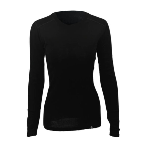 Uldundertøj sæt - Dame - 100% merino uld - Sort - Image 3