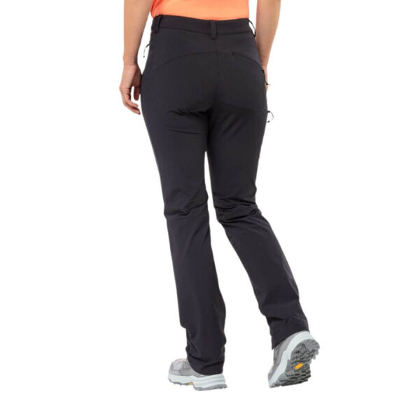 Vandrebukser dame - Jack Wolfskin Holdsteig Pants W - Sort - Image 4