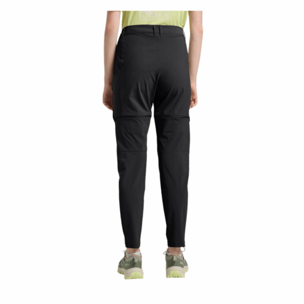 Vandrebukser til dame - Jack Wolfskin Hikeout Zip-off pants - Sort - Image 6