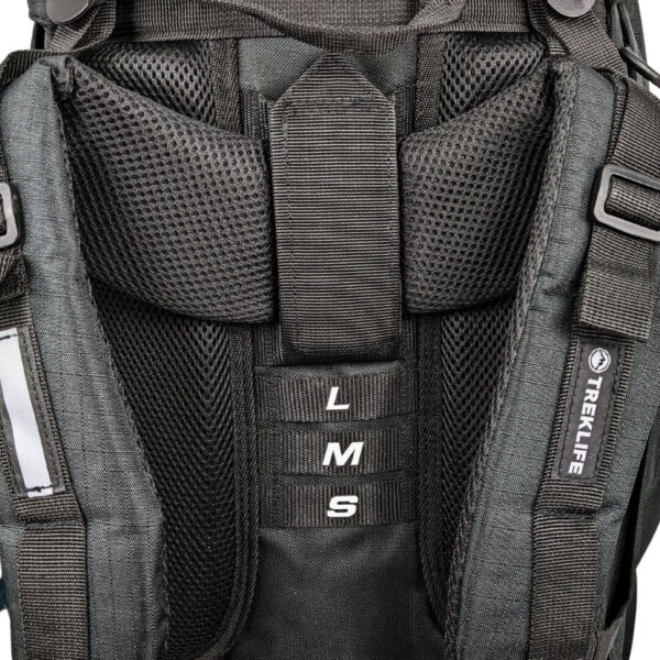 Vandrerygsæk - Treklife Backpacker 65L - Sort - Image 6
