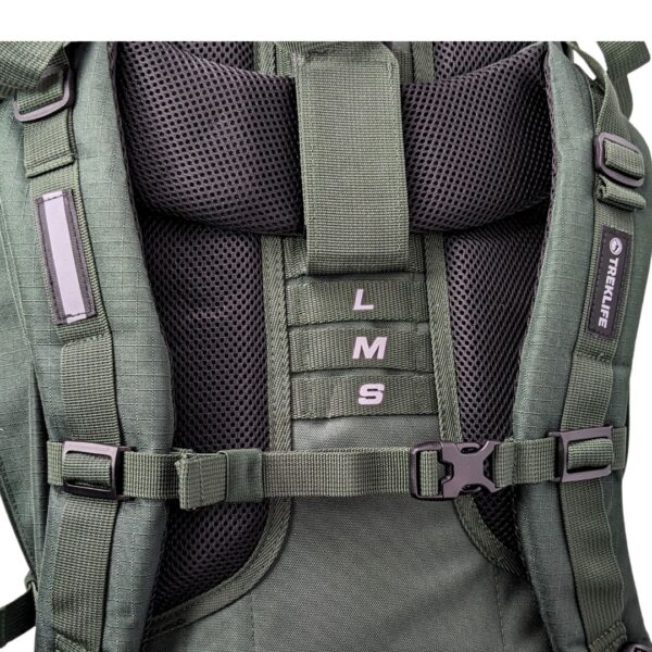 Vandrerygsæk - Treklife Backpacker 65L - Grøn - Image 4