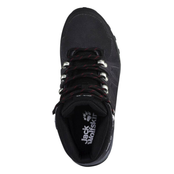 Vandresko dame - Jack Wolfskin Refugio Texapore Mid W - Sort - Image 6