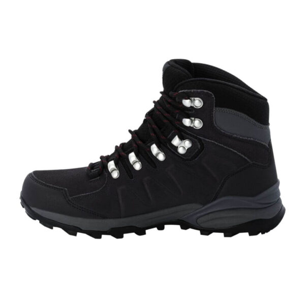 Vandresko dame - Jack Wolfskin Refugio Texapore Mid W - Sort - Image 5