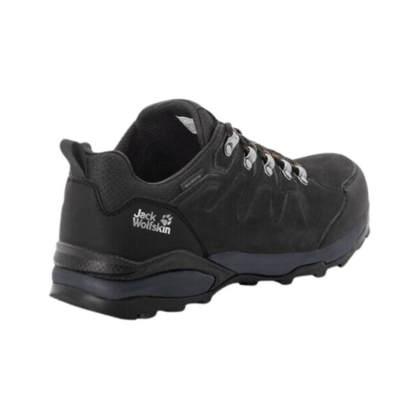 Vandresko mænd - Jack Wolfskin Refugio Texapore Low M - Sort - Image 3