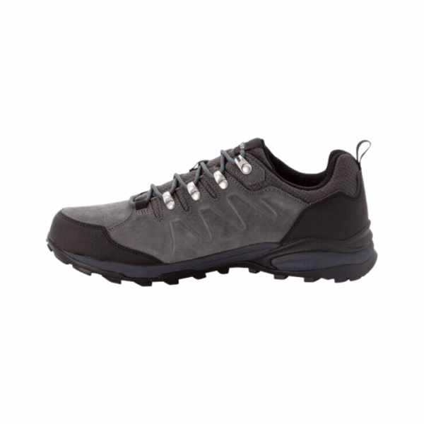 Vandresko til mænd - Jack Wolfskin Refugio Texapore Low M - Grå-Sort (Str. 41 tilbage) - Image 3