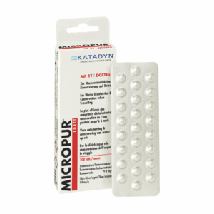Vandrensningstabletter - Katadyn Micropur Forte MF1/100T - 4x25 stk