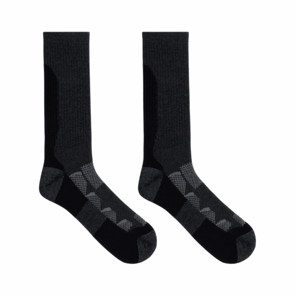 Vandresokker - Merrell MOAB hiking crew sock - Grå-sort - Image 3