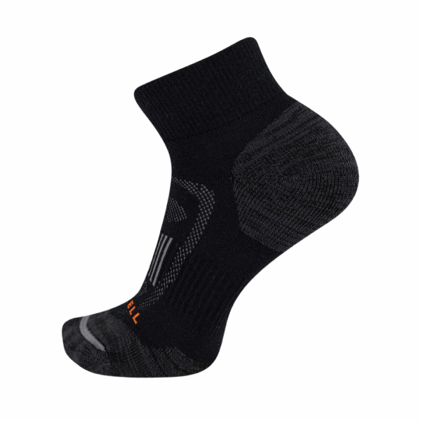 Vandresokker - Merrell Zoned hiking quarter sock - Sort - Image 4