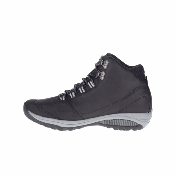 Vandrestøvler til dame - Merrell Siren Traveller 3 mid-cut  -  Læder - Sort - Image 3