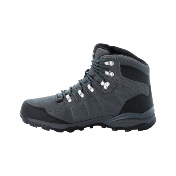 Vandrestøvler til mænd - Jack Wolfskin Refugio Texapore Mid M - Sort - Image 3