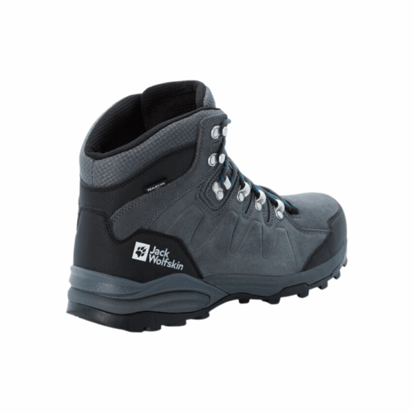 Vandrestøvler til mænd - Jack Wolfskin Refugio Texapore Mid M - Sort - Image 4