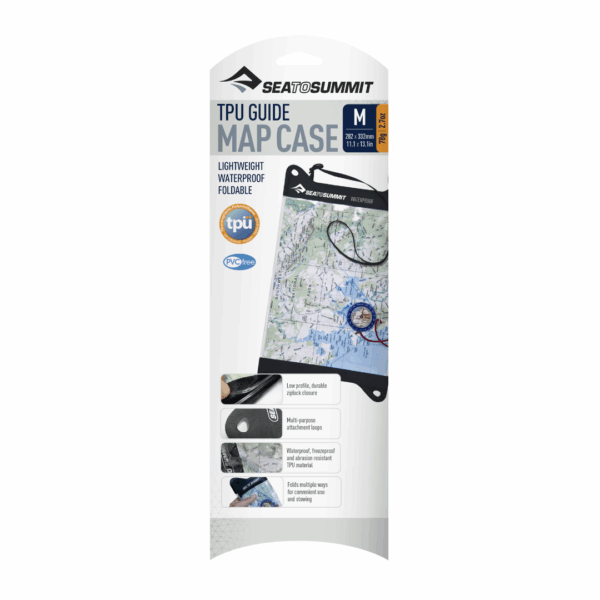Vandtæt kortholder - Sea to Summit TPU Guide Map - Medium - Image 3