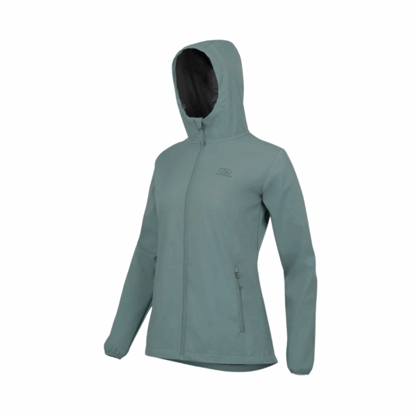 Windbreaker kvinde - Highlander Shield jacket W - Turkis - Image 4