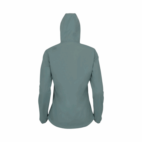 Windbreaker kvinde - Highlander Shield jacket W - Turkis - Image 5